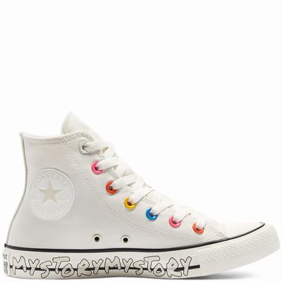 Férfi Converse My Story Chuck Taylor All Star Magasszárú Cipő CO6245038 Bézs/Rózsaszín